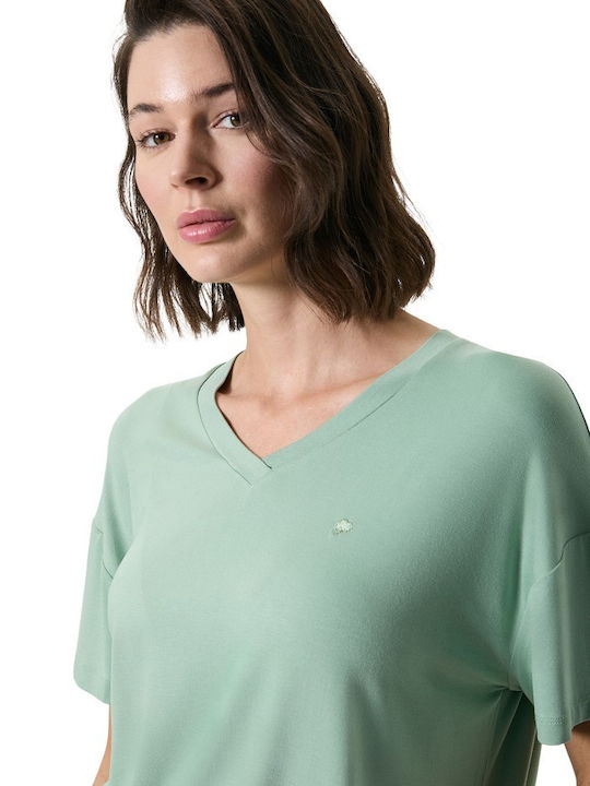 Penye Mood Sommerliches Damen-Schlafanzug-Set Penye Mood Mint