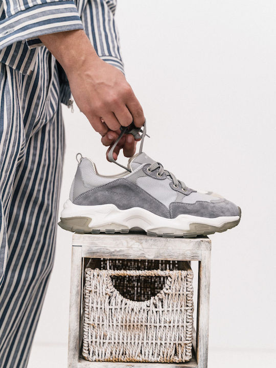 Ανδρικά Sneakers Γκρι