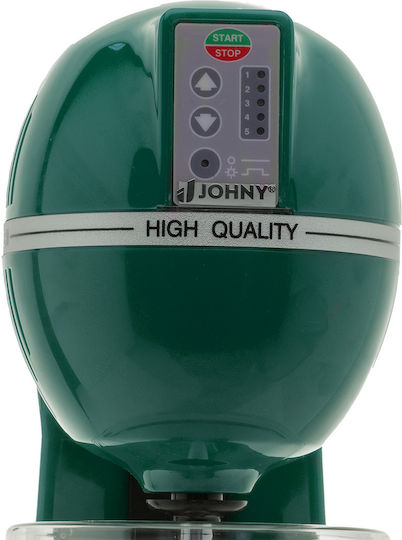 Johny Επαγγελματική Φραπιέρα AK/2-5T Pulse RAL σε Πράσινο Χρώμα 400W με 5 Ταχύτητες