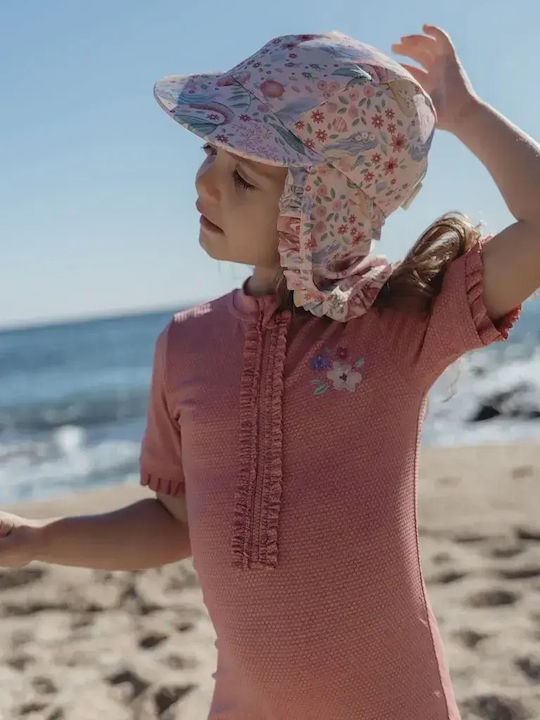 Little Dutch Παιδικό Μαγιό Ολόσωμο Dreamy Pink Sparkle