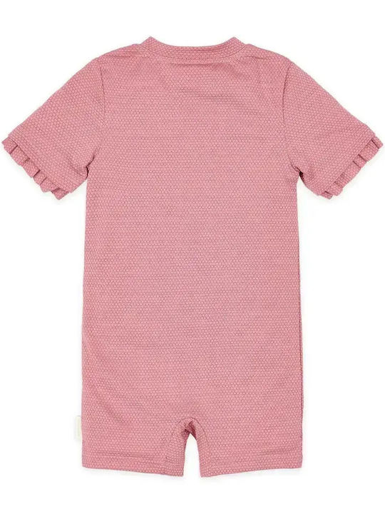 Little Dutch Παιδικό Μαγιό Ολόσωμο Dreamy Pink Sparkle