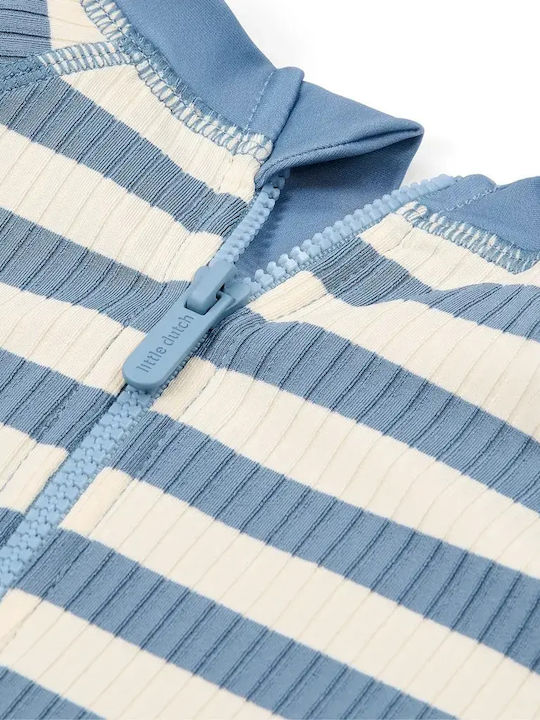 Little Dutch Kids One-Piece Swimsuit Ocean Blue Stripes