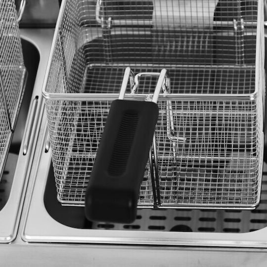 Dynamic Electric Fryer Double Capacity 2x8lt