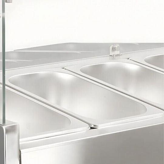 Dynamic Vitrină de Congelare De Masă cu Capacitate 42lt 113x39.5x43.5cm