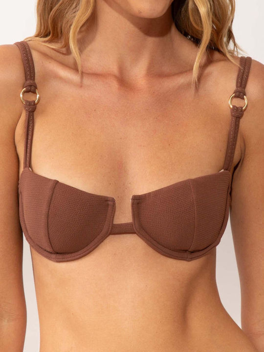 Bikini Σουτιέν Καφέ