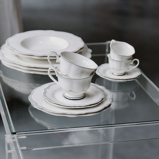 Salt & Pepper Σετ Φλιτζάνια Καφέ από Πορσελάνη Καφέ 190ml 2τμχ