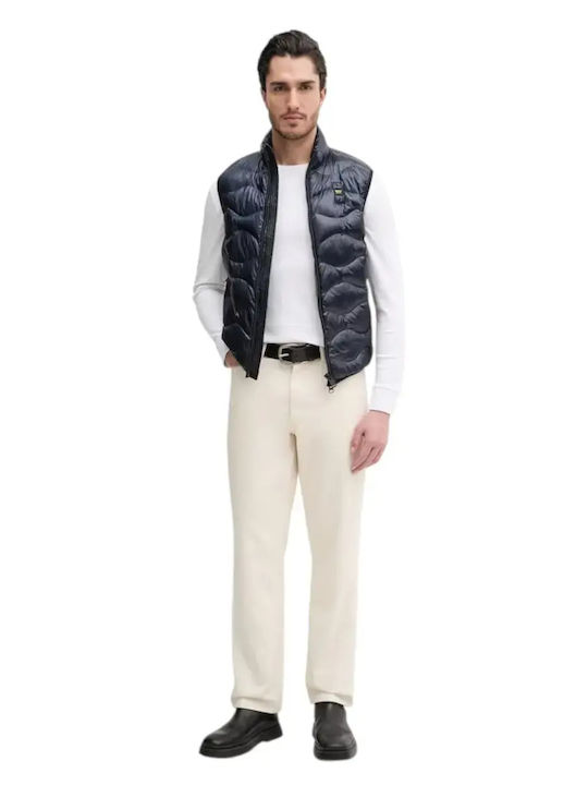 Sleeveless 3 in 1 Winter Jacket Navy Blue