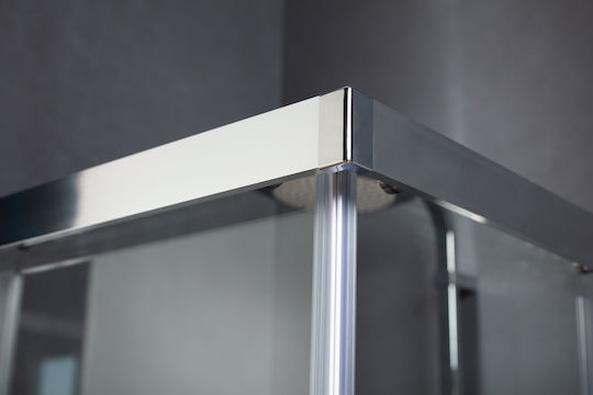 Tema Versus 400 Καμπίνα Ντουζιέρας με Συρόμενη Πόρτα 72x90cm