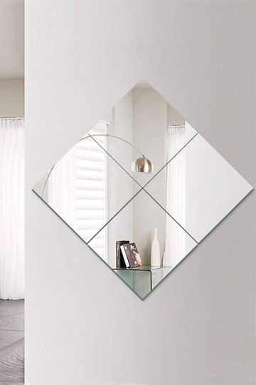 SteweHome STE-009332-P9332 Τετράγωνος από Πλαστικό 30x30cm Λευκός