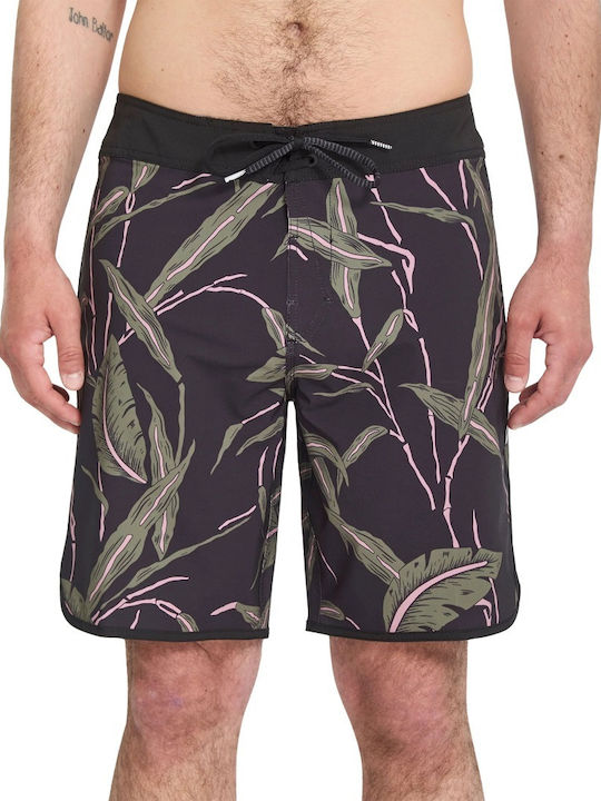 Scallop Mod Men's Swimwear Bermuda Black