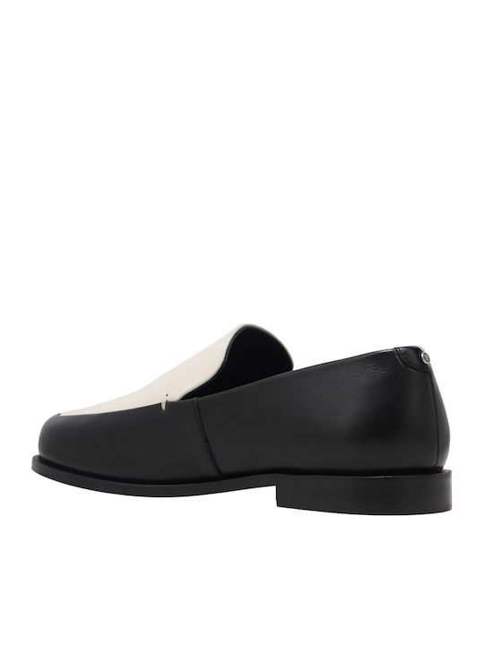 Loafers Dama Din Piele În Culoare Neagră