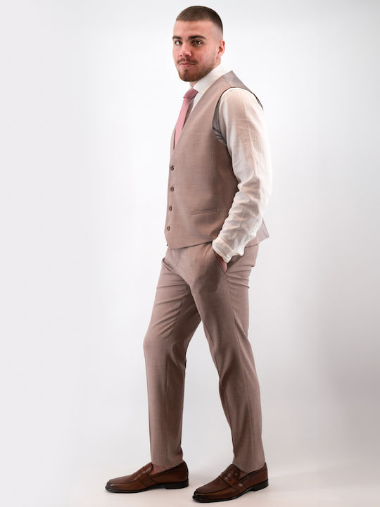 Men’s Vest Dusty Pink