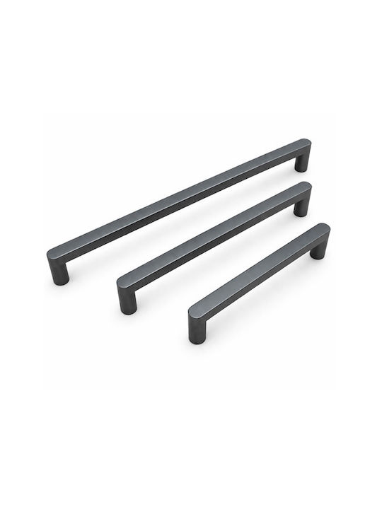 Finetto Möbelgriff aus Metallisch Anthrazit mit Lochabstände 320mm 256-LKBE7320GR