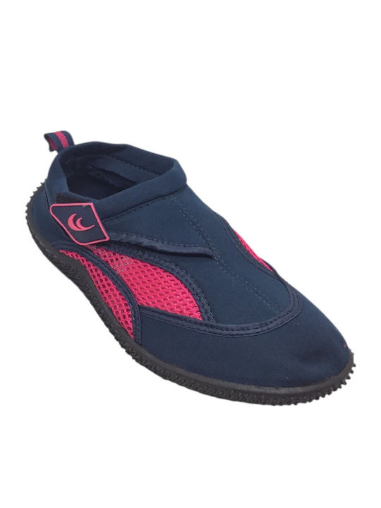 Beach Shoes Unisex Jelly Vitamin Sports Lf3028 Blue Fuchsia