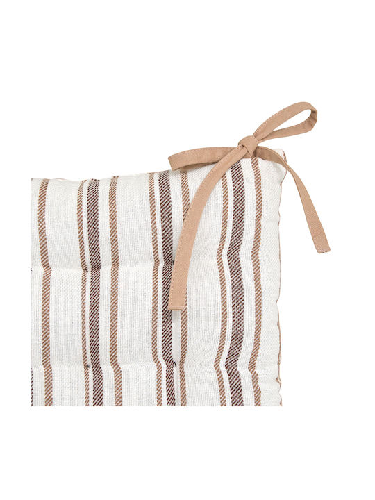 Μαξιλάρι Καρέκλας Κήπου Groove Beige 38x38εκ.