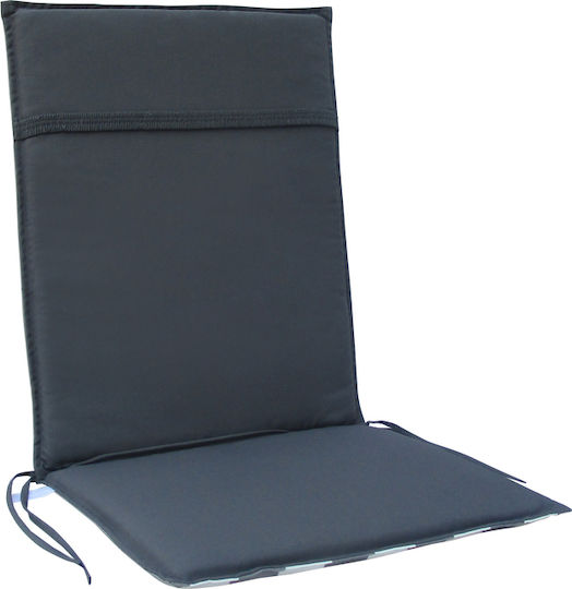 keleman Garden Chair Cushions White-Grey 45.5x97cm
