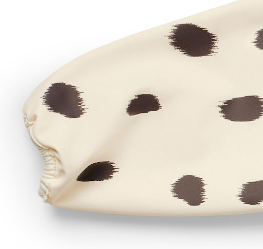 Elodie Details Fabric Coverall with Hoop & Loop Fastener and Sleeves Dalmatian Dots Gran