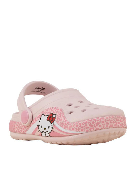 Hello Kitty Hello Kitty Παιδικά Ανατομικά Παπουτσάκια Θαλάσσης Ροζ