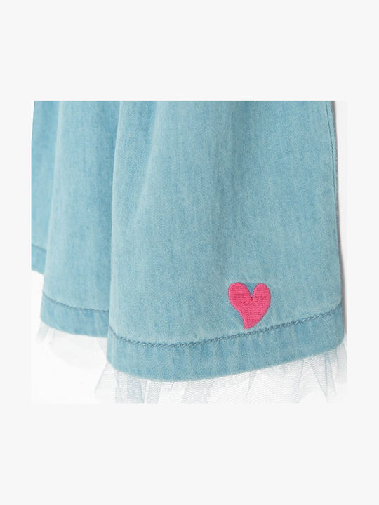 Kids Denim Blue Skirt