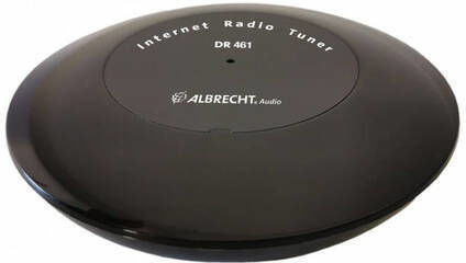 Albrecht DR 461 Tischplatte Radio Schwarz