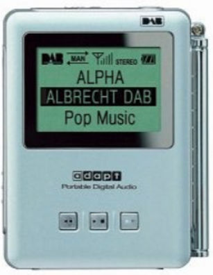 Albrecht DR 101 Ραδιοφωνάκι Μπαταρίας DAB Γαλάζιο