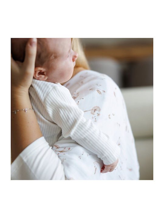Babyono Swaddle Blankets Beige 70x70cm 3pcs