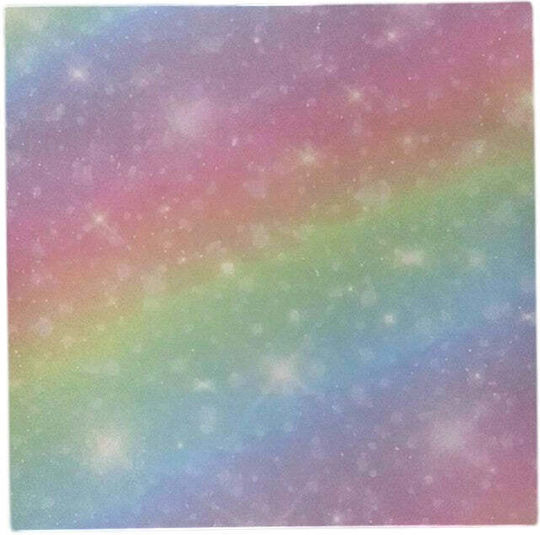 Notizblöcke Sticky Notes 7,5x7,5 cm Rainbow 2 Designs 100 Blätter