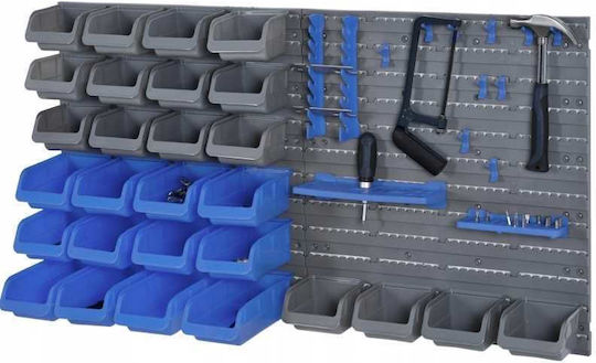 Wall Board Blue-grey Containers 44 Pieces