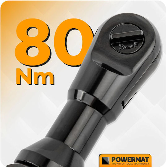 Powermat PM-GPN-80T Αεροκαστάνια 1/2" Μήκους 350χιλ. PM-GPN-80T
