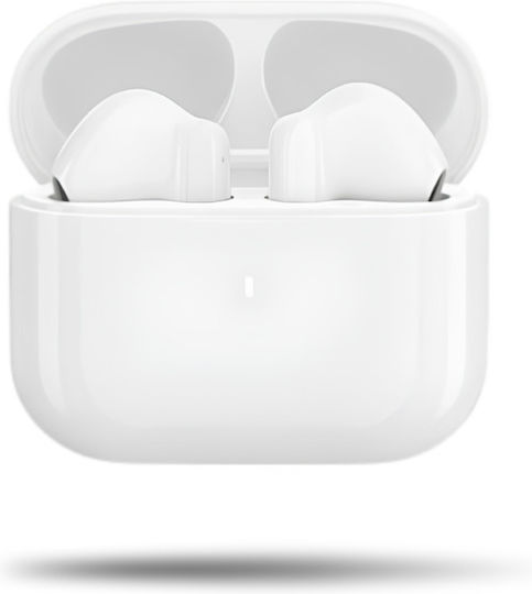 Wiwu T29 ENC Earbud Bluetooth Handsfree Headphones with Charging Case White
