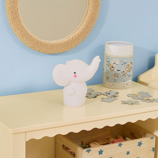Kinder Tischlampe Nachtlicht Led A-s Softy Elephant 214423b