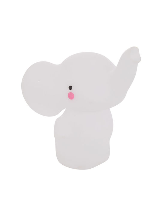 Детска Нощна Лампа LED A-s Softy Elephant 214423b