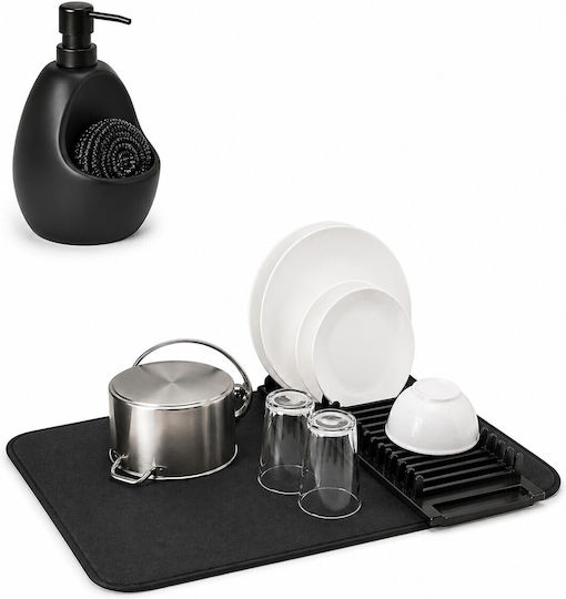 Umbra Kunststoff Schwarz Geschirrabtropfer & Abtropfgitter