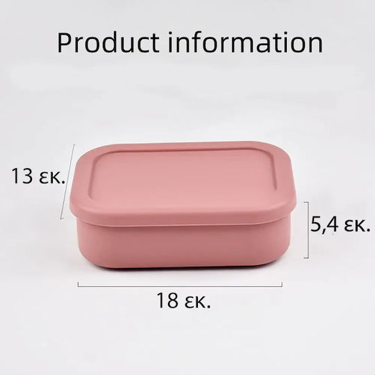 Pandaboo Fressbox aus Silikon 1l Rosa