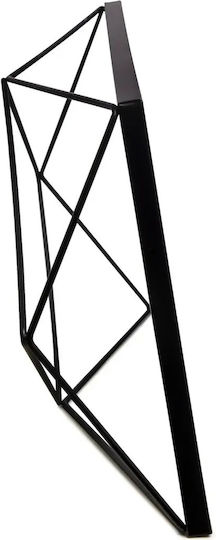 Umbra Prisma Wall Photo Frame Metallic with Black Frame 2 Pieces