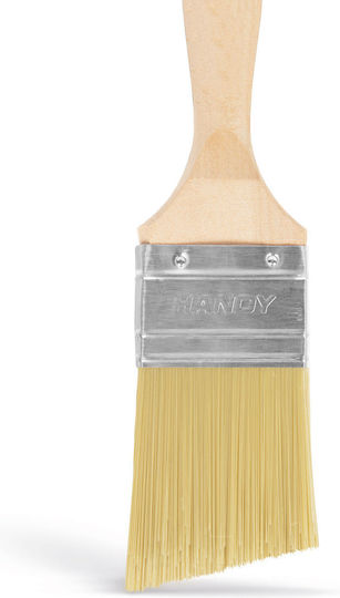 2" Angled Brush Wooden Handle Angled Bristles Good Absorption Water Solvent Paints