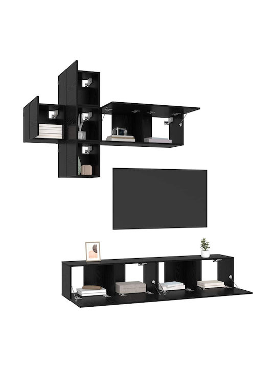 Wohnzimmer TV-Einheit Schwarz M30,5xB30xH30cm