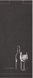 Venetian Black Wine Cutlery Case Smile 125 Pcs