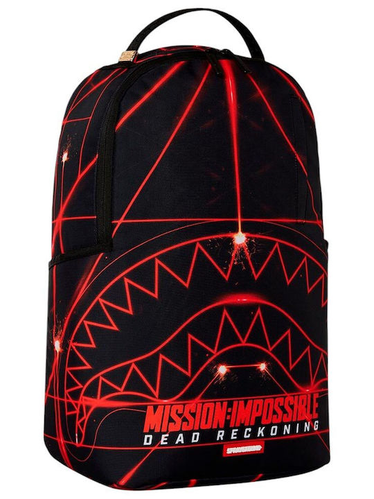 Sprayground Shark Dlxr Σχολική Τσάντα Πλάτης Κόκκινη