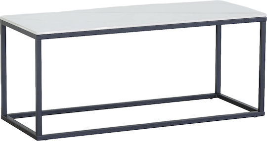 Central Coffee Table White/Black
