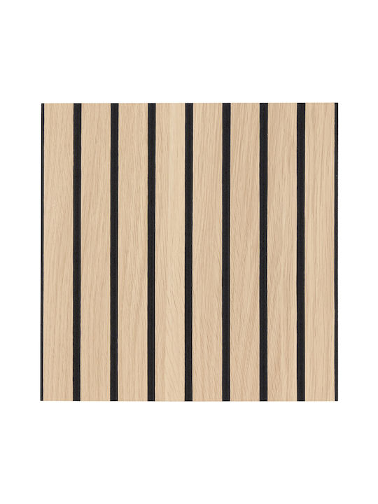 3D Wall Panels Beige Self-Adhesive 30x30cm 2 Pieces