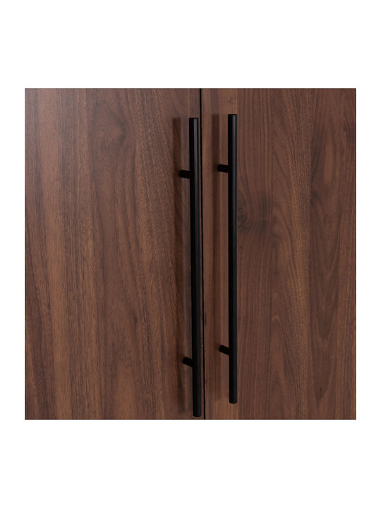 Dulap Triplă cu Loft Nucă 150x55.5x160cm
