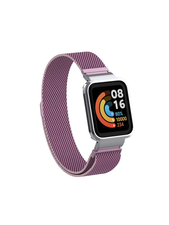 Strap Stainless Steel Pink (Redmi Watch 2 Lite)