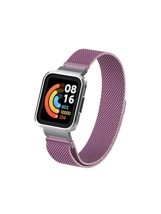 Strap Stainless Steel Pink (Redmi Watch 2 Lite)