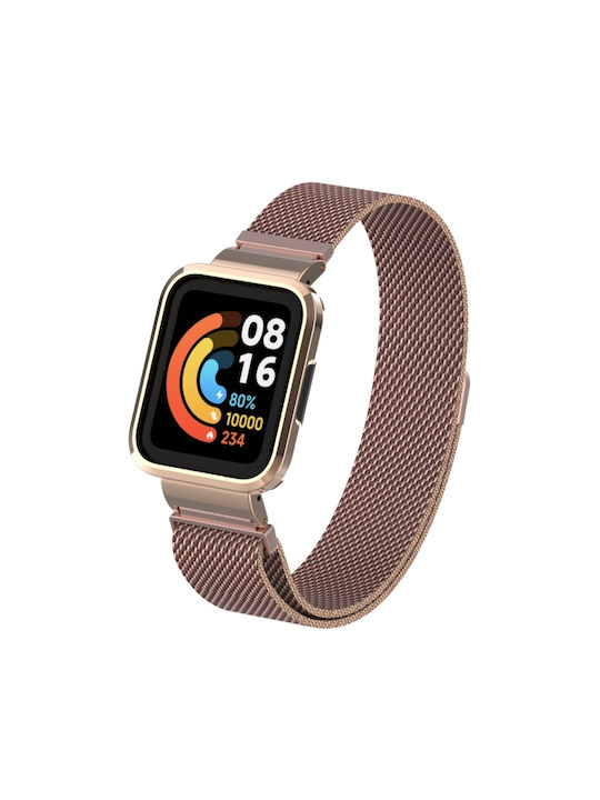 Strap Stainless Steel Pink (Redmi Watch 2 Lite)