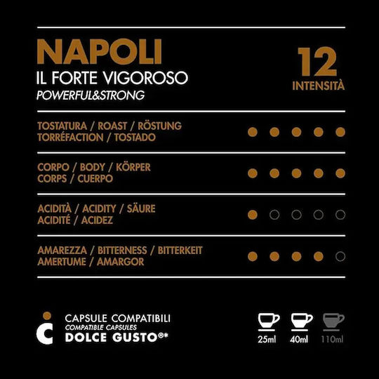 IL Caffe Italiano Capsule Espresso Compatibile cu Mașina Dolce Gusto 96caps