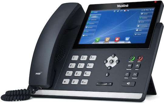 Yealink Sip T4 U Series T48u Poe High End Business Τηλέφωνο Voip