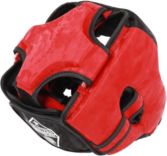 Sport Masters Boxing Helmet Adult Full Face Black