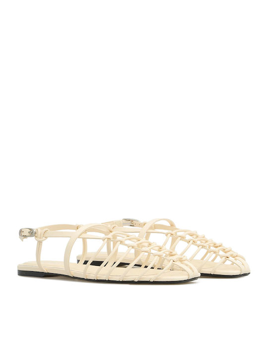 Women's Flat Sandals Light Cashew