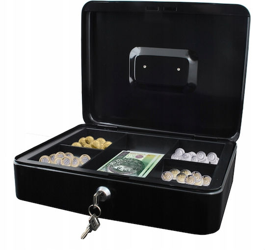 Large Black Money Box 30x24x9cm